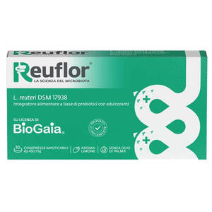 Reuflor - 10 compresse masticabili aroma limone