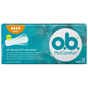 Ob - Super pro comfort tamponi 16 pezzi