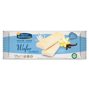 Piaceri meditteranei - Piaceri mediterranei wafer vaniglia 175 g