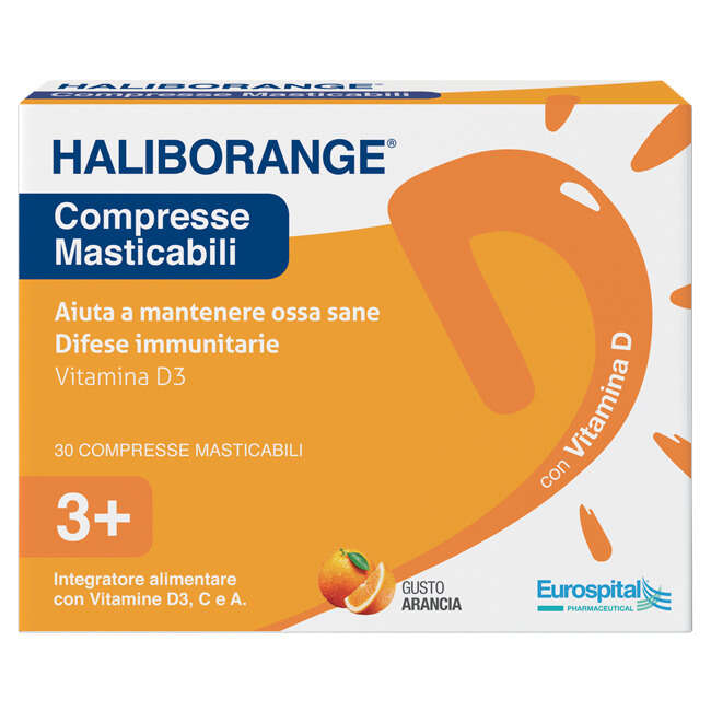 Haliborange - 30 compresse masticabili 450mg