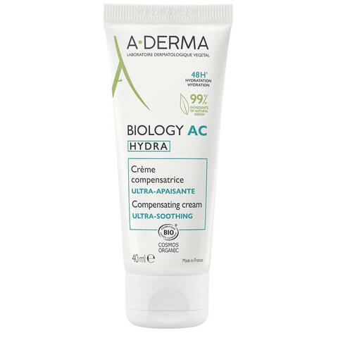 A-derma - Aderma biology ac hydra crema compensatrice ultra lenitiva 40 ml