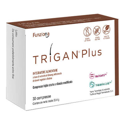 Trigan plus - 30 compresse triplo strato a rilascio modificato