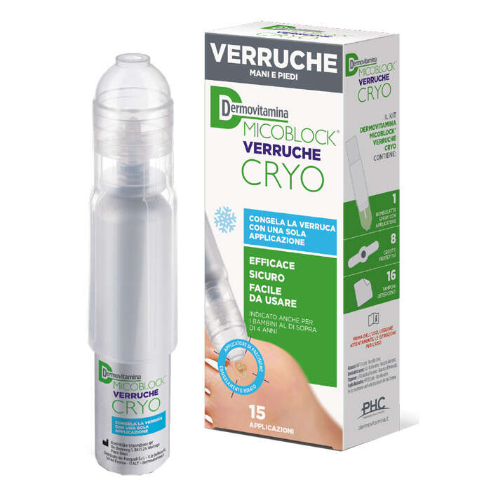 Dermovitamina - Micoblock verruche cryo spray 38 ml