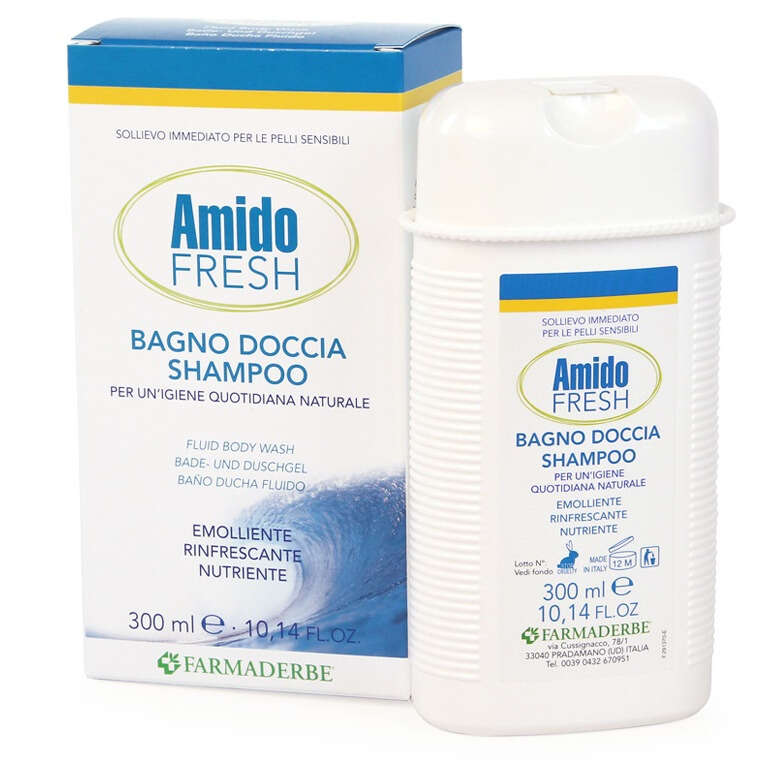 Farmaderbe - Amido fresh bagno doccia shampoo 300 ml