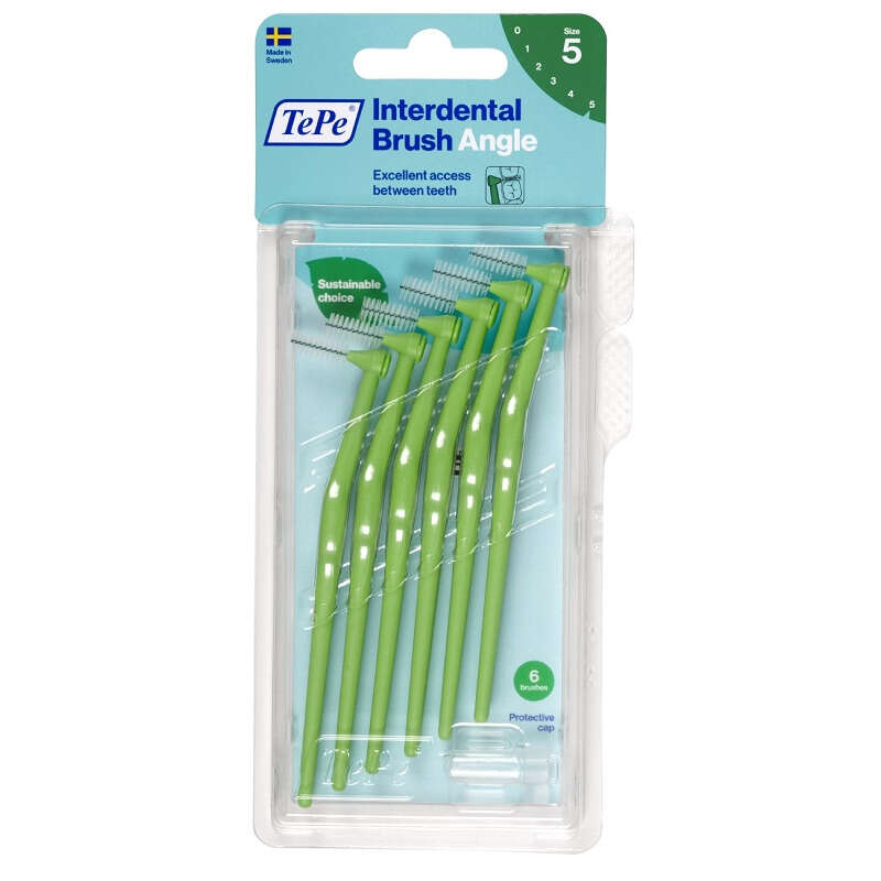 Tepe - Angle scovolino verde 0,8mm 6 pezzi