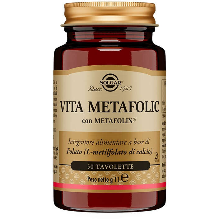 Solgar - Vita metafolic 50 tavolette