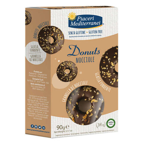 Piaceri meditteranei - Piaceri mediterranei donuts nocciole 90 g
