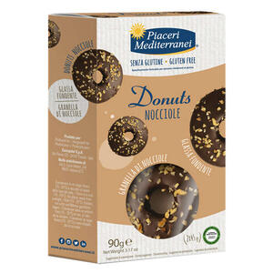 Piaceri meditteranei - Piaceri mediterranei donuts nocciole 90 g