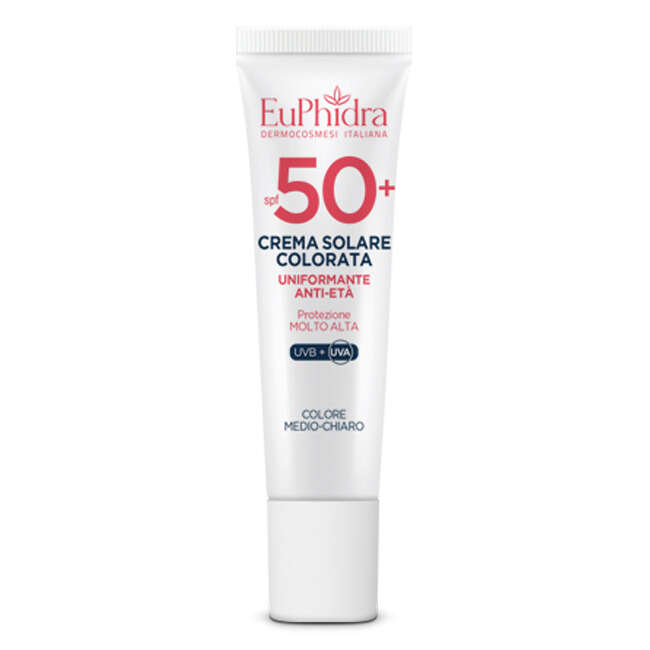 Euphidra - Kaleido crema colorata medio-chiaro viso spf50+ 30 ml