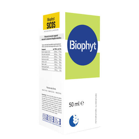 Biophyt sicos - 50 ml soluzione idroalcolica