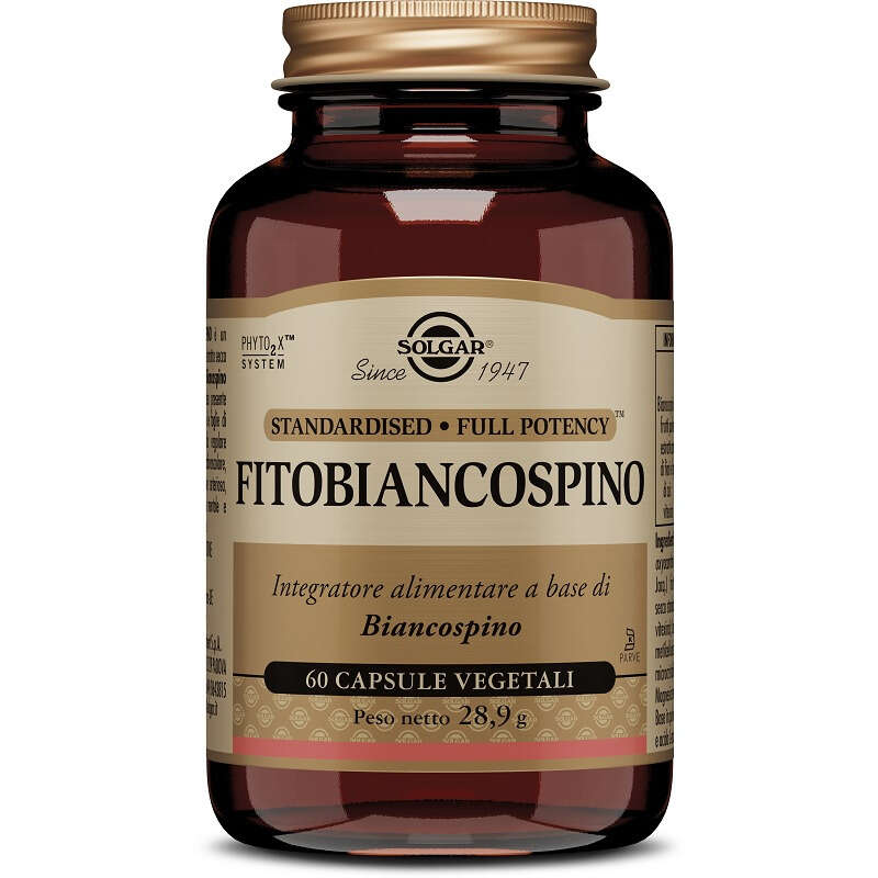Solgar - Fitobiancospino 60 capsule vegetali