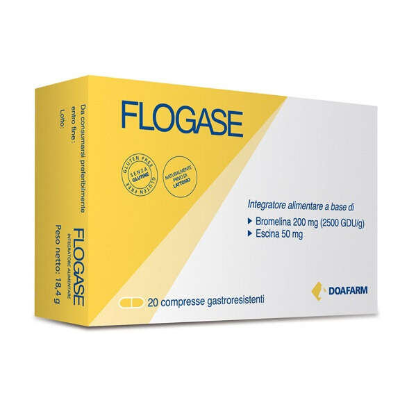 Flogase doa - 20 compresse
