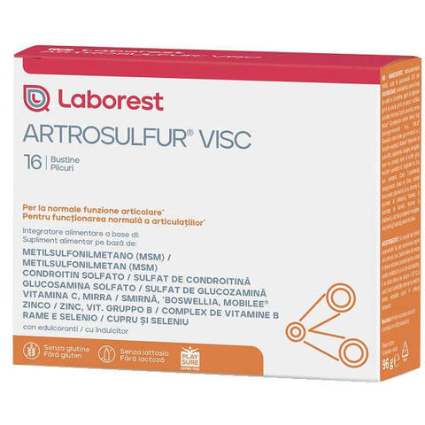 Uriach - Artrosulfur visc 16 bustine da 6 g