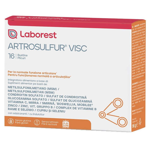 Uriach - Artrosulfur visc 16 bustine da 6 g