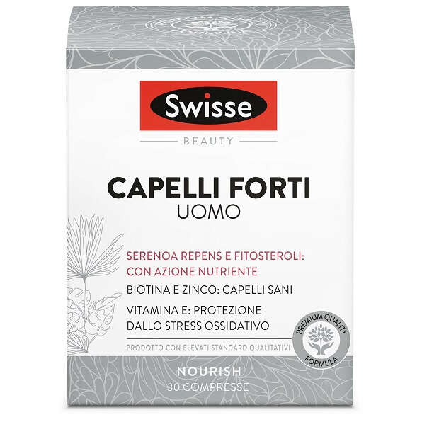 Swisse - Capelli forti uomo 30 compresse
