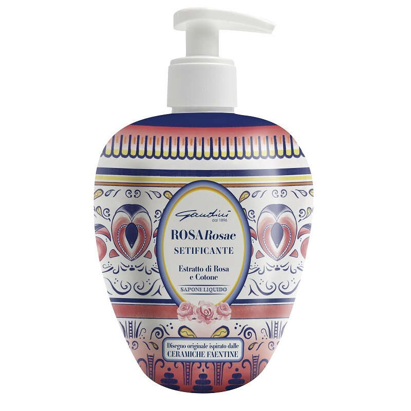 Gandini rosa setificante - Gandini sapone liquido faenza rosa 500 ml