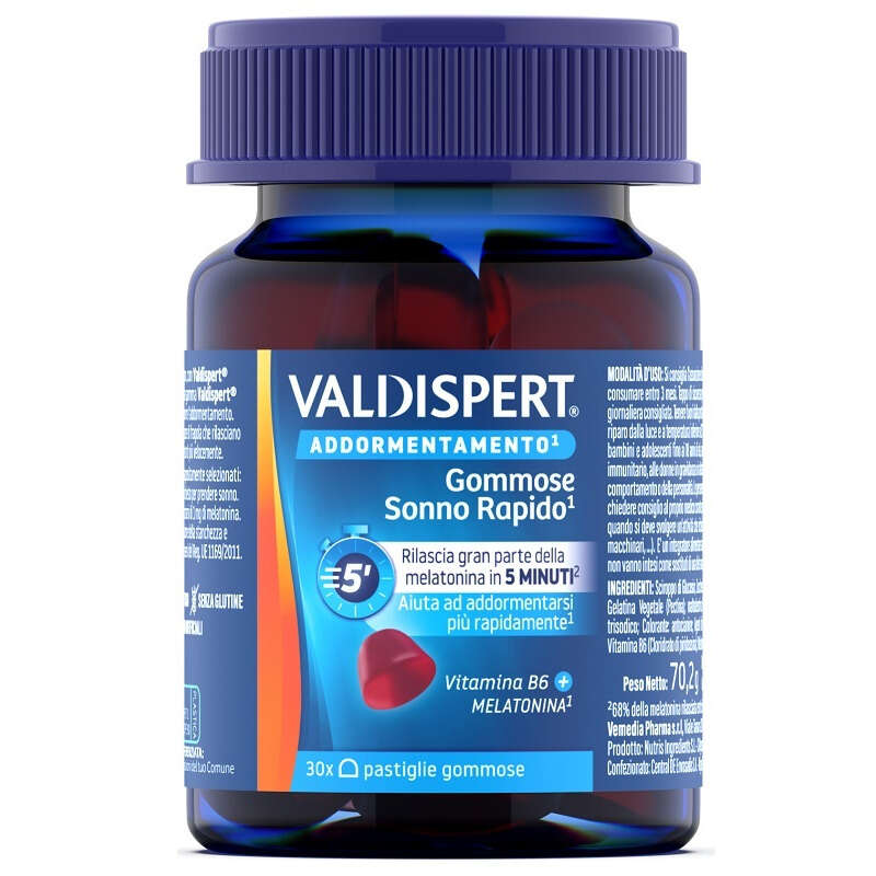 Valdispert - Gommose sonno rapido 30 pastiglie gommose