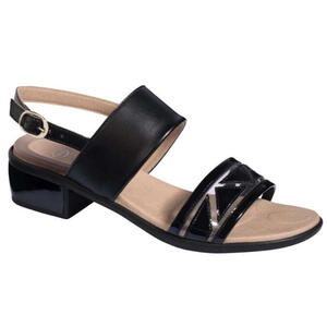 Scholl's - Plexy sandal leasynpat-w black gelactiv urban microfibra microfibra pu f 40 collezione ss20