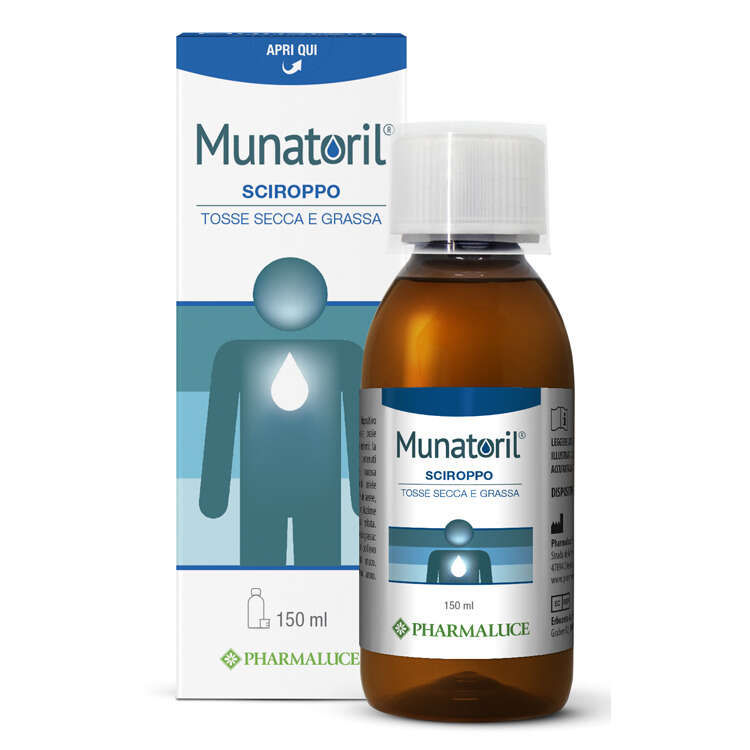 Munatoril - Sciroppo tosse secca e grassa 150 ml
