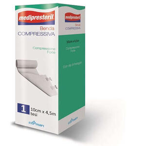 Medi presteril - Benda medipresteril compressione forte m4,5x10cm tesi