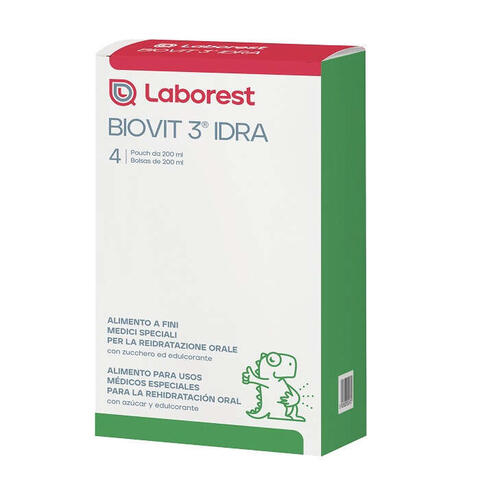 Biovit 3 - Idra 4 pezzi da 200 ml