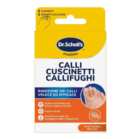 Scholl's - Cerotto callifugo calli duri 4 cerotti + 4 dischetti