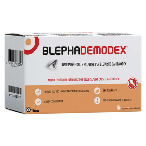 Thea farma - Blephademodex garze sterili monouso 30 pezzi