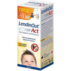 Lendinout - Act antipidocchi 150 ml