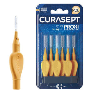 Curasept - Proxi p08 arancio chiaro 6 pezzi