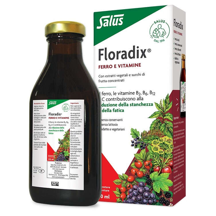 Floradix - Ferro e vitamine 250 ml