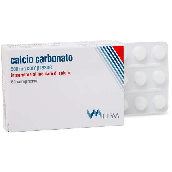 Lab.farmacologico milanese - Calcio carbonato 60 compresse 500 mg