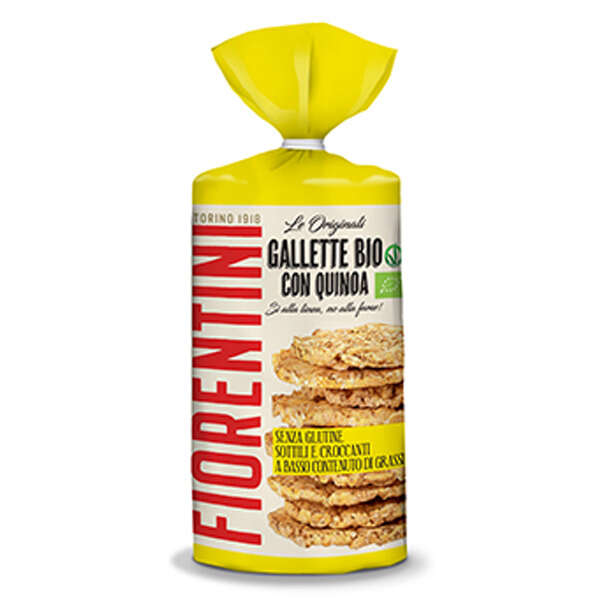 Gallette alla quinoa - Bio gallette quinoa 120 g