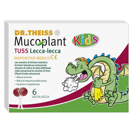 Dr theiss - Theiss mucoplant tuss lecca lecca 6 pezzi