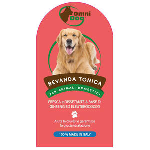 Omni dog bevanda tonica per cani - Bevanda tonica per cani 1 litro