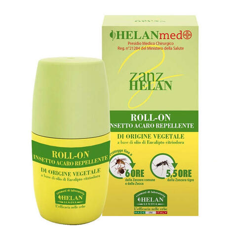 Helan - Zanz insettorepellente vegetale roll-on 50 ml
