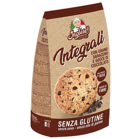 Gaia - Inglese biscotti al grano saraceno con gocce di cioccolato 300 g