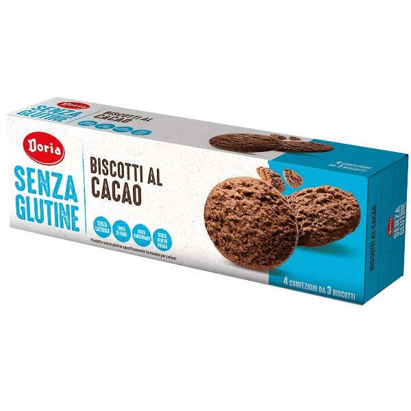 Doria - Biscotti cacao 4x37,5 g