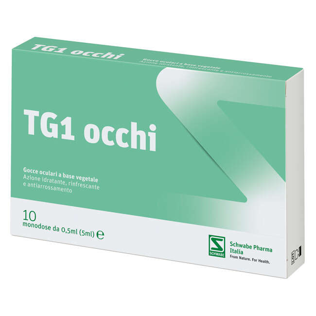 Schwabe pharma italia - Gocce oculari tg1 occhi 10 monodose 0,5 ml