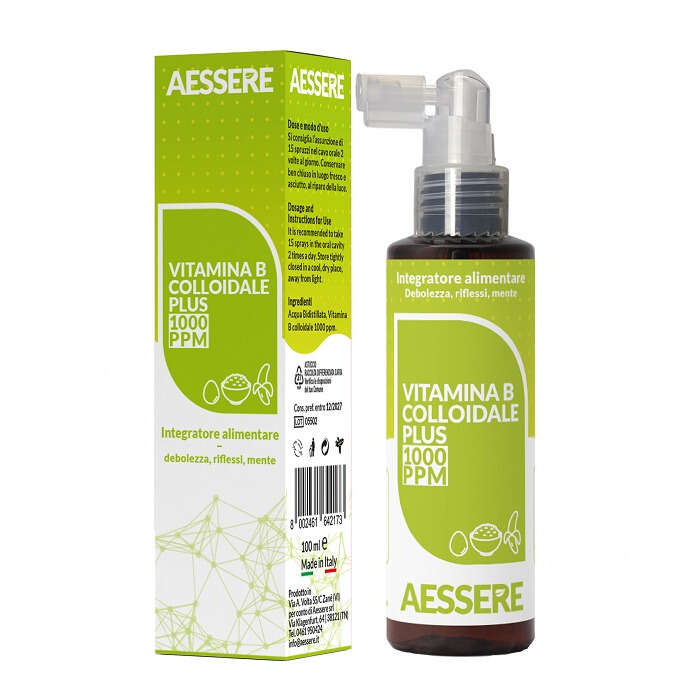Vitamina b colloidale plus - Spray 1000ppm 100 ml