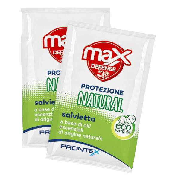 Prontex - Max defense salviettine natural 6 pezzi