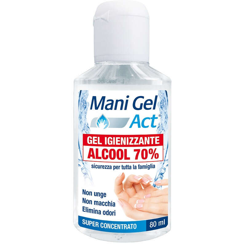 F&f - Mani gel act gel igienizzante alcool 70% 80 ml