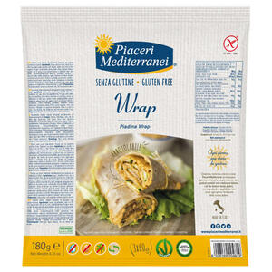 Piaceri meditteranei - Piaceri mediterranei piadina wrap 180 g