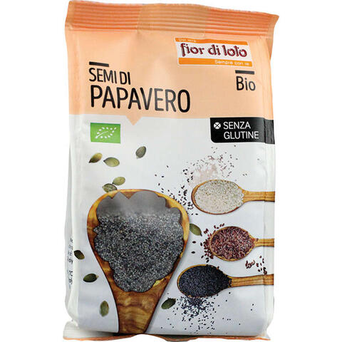 Fior di loto - Semi di papavero senza glutine bio 150 g