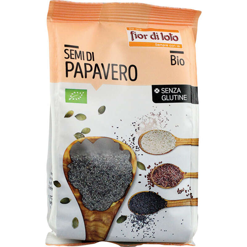 Fior di loto - Semi di papavero senza glutine bio 150 g