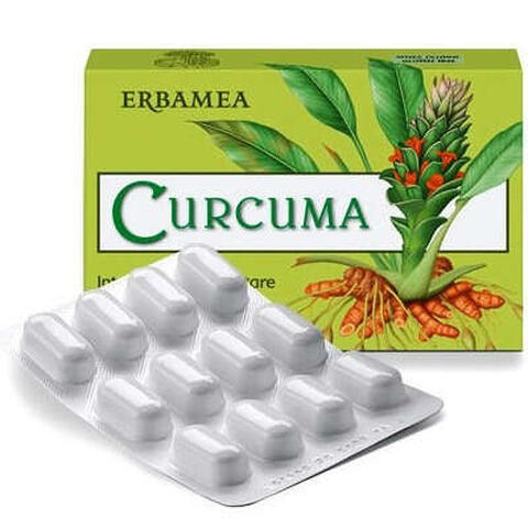 Erbamea - Curcuma 24 capsule vegetali 12 g