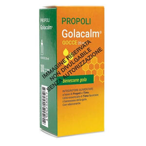 Laboratorio della farmacia - Golacalm gocce 20 ml linea propoli