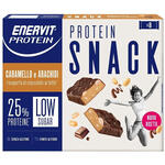 Enervit - Protein snack caramello e arachidi 8 pezzi da 31 g