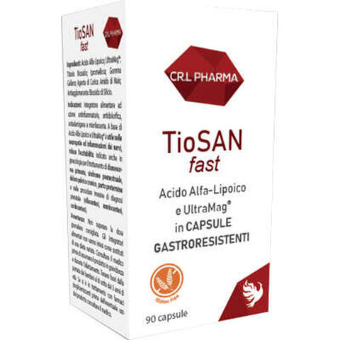 Tiosan fast - 90 capsule gastroresistenti