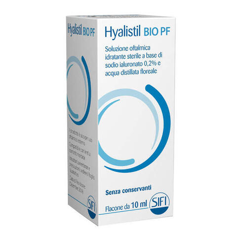 Hyalistil - Gocce oculari ha 0,2% e acque distillate  bio pf frutti rossi 10 ml