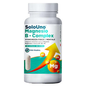 Solouno magnesio b-complex - Pro pharma  60 capsule